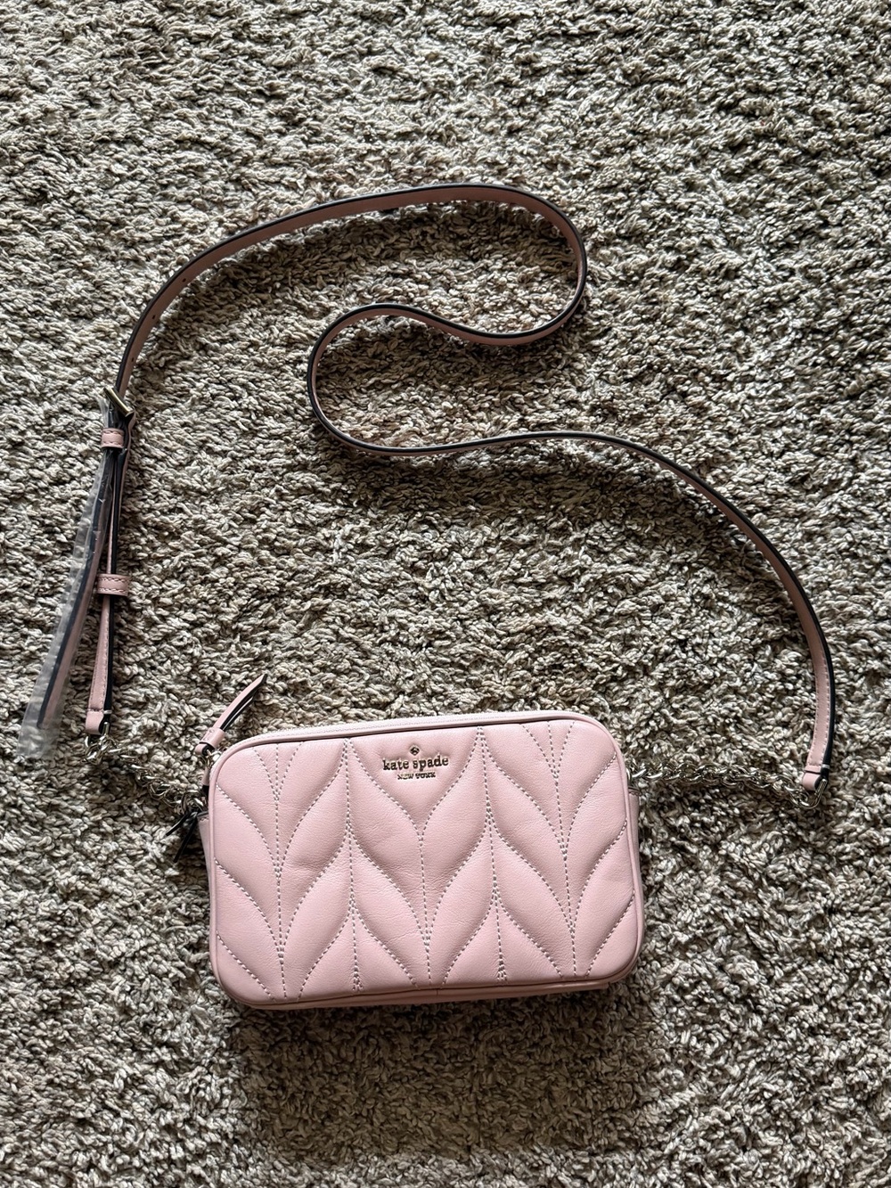 Kate Spade New York leather briar lane quilted kendall crossbody bag NWOT